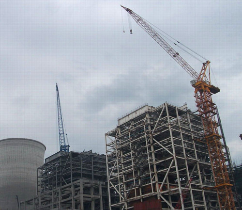 電廠鍋爐鋼結(jié)構(gòu)網(wǎng)架工程